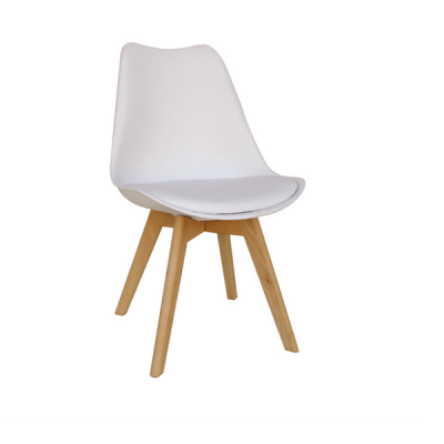 ZGR Καρέκλα Logan Plus Λευκή (Σετ 4τμχ) 10.0013