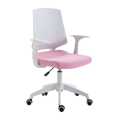 ZGR Καρέκλα Γραφείου BS1150-W Ροζ 01.0038