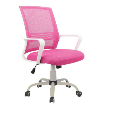 ZGR Καρέκλα Γραφείου A1600-W Ροζ 01.0162