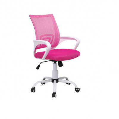 ZGR Καρέκλα Γραφείου A1850-W Ροζ 01.0730