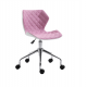 Καρεκλα Γραφειου - ZGR Καρέκλα Γραφείου A1700 Ροζ 01.0234 Καθίσματα μαθητείας-Εργασίας