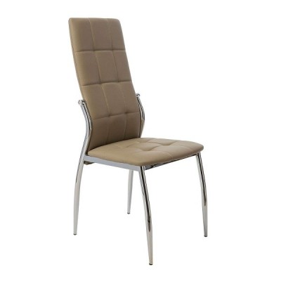 VRS Καρέκλα Silvy Μόκα 300-065