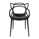 Καρεκλα - VRS Πολυθρόνα Lorenza Μαύρο 300-168 Καναπέδες-Καρέκλες-Πολυθρόνες