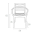 Καρεκλα - ZGR Πολυθρόνα Artemis White 20.0332 Καναπέδες-Καρέκλες-Πολυθρόνες