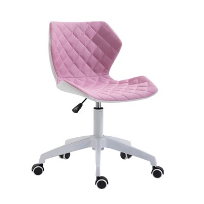 ZGR Καρέκλα Γραφείου BS1700-W Ροζ 01.0239