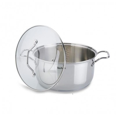 Tefal Intuition Χύτρα με Καπάκι 24cm A7024615