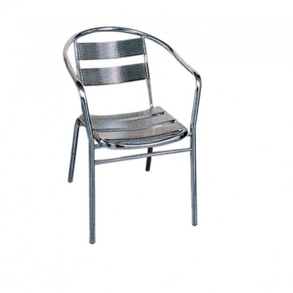 Καρεκλα - ZGR Πολυθρόνα Αλουμινίου Perseas 06.0036 Καναπέδες-Καρέκλες-Πολυθρόνες
