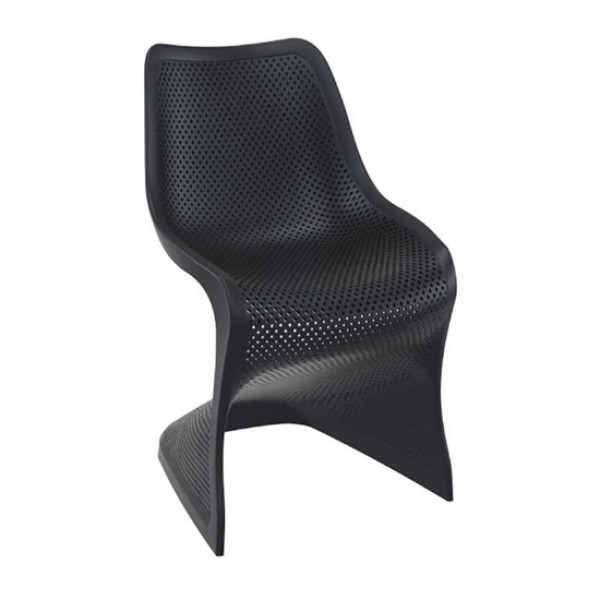 Καρεκλα - ZGR Καρέκλα Bloom Black 20.0025 Καναπέδες-Καρέκλες-Πολυθρόνες