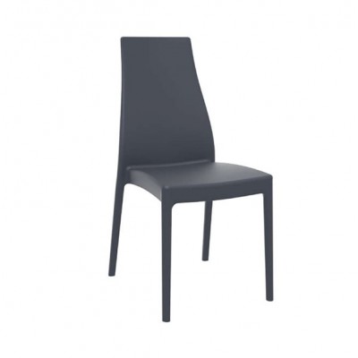 ZGR Καρέκλα Miranda (Σετ 4 τεμ) Dark Grey 20.0010