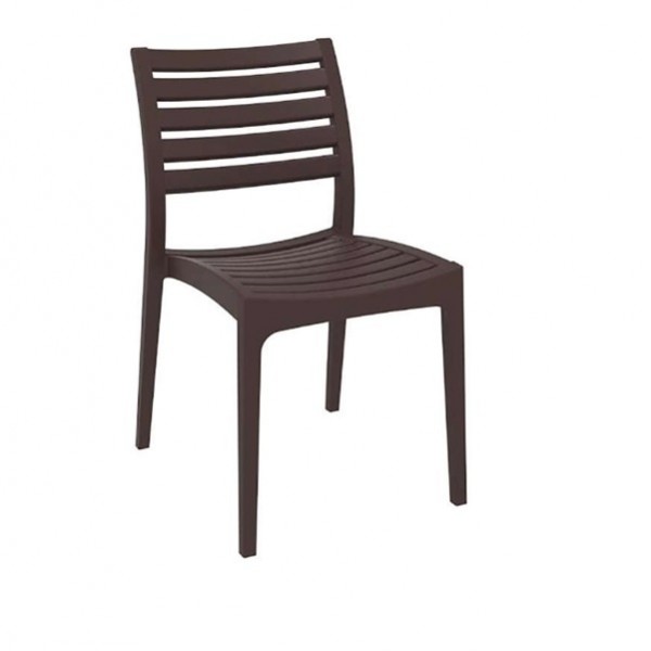 Καρεκλα - ZGR Καρέκλα Ares Brown 20.0337 Καναπέδες-Καρέκλες-Πολυθρόνες
