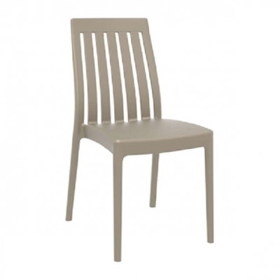 ZGR Καρέκλα Soho Dove Grey 20.0006 (Σετ 20 τμχ)