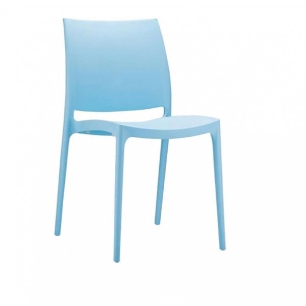 Καρεκλα - ZGR Καρέκλα Maya Blue 20.0147 (Σ22) Καναπέδες-Καρέκλες-Πολυθρόνες
