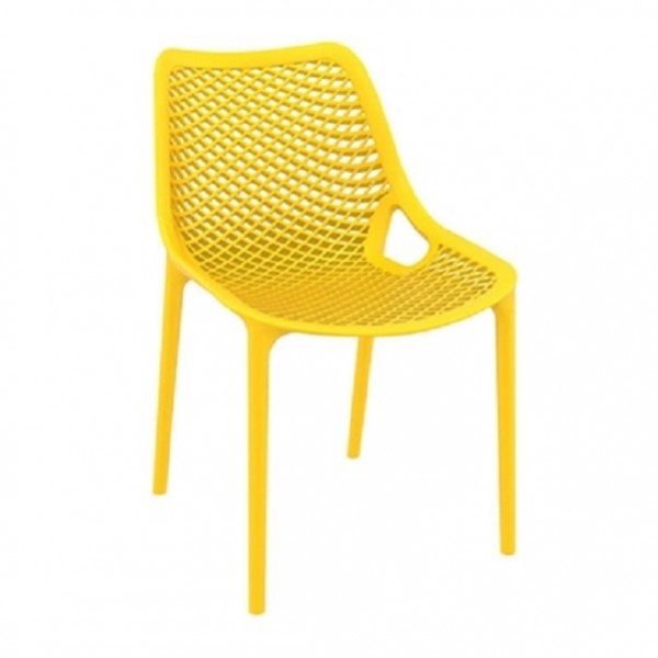 Καρεκλα - ZGR Καρέκλα Air Yellow 20.0319 Καναπέδες-Καρέκλες-Πολυθρόνες