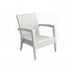 Καρεκλα - ZGR Πολυθρόνα Miami White 53.0082 Καναπέδες-Καρέκλες-Πολυθρόνες