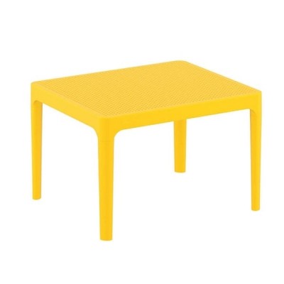 ZGR Τραπέζι Sky Χαμηλό Yellow 50Χ60Χ40εκ. 20.0259