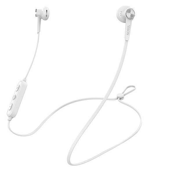 YISON Ακουστικά E13-WH με Μικρόφωνο Ακουστικά Ψείρες