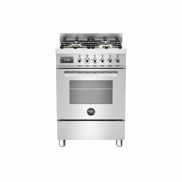 Bertazzoni PRO60 4 MFE S X T Ελεύθερη Κουζίνα Αερίου Κουζίνες
