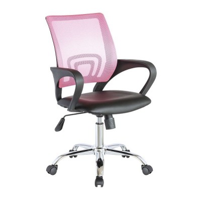 VRS Καρέκλα Γραφείου Emelie 500-031 Ροζ-Μαύρο
