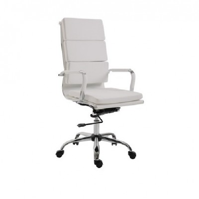 ZGR Καρέκλα Γραφείου A7800 Λευκό 01.0131
