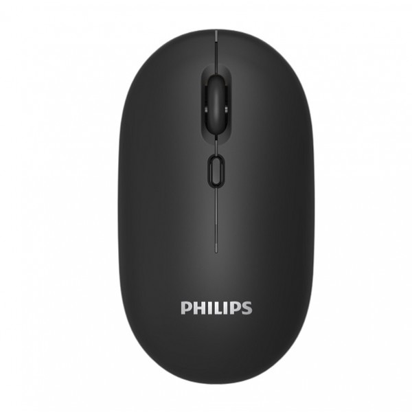 PHILIPS ασύρματο ποντίκι SPK7203, 1600DPI, 4 πλήκτρα, μαύρο Ποντίκια
