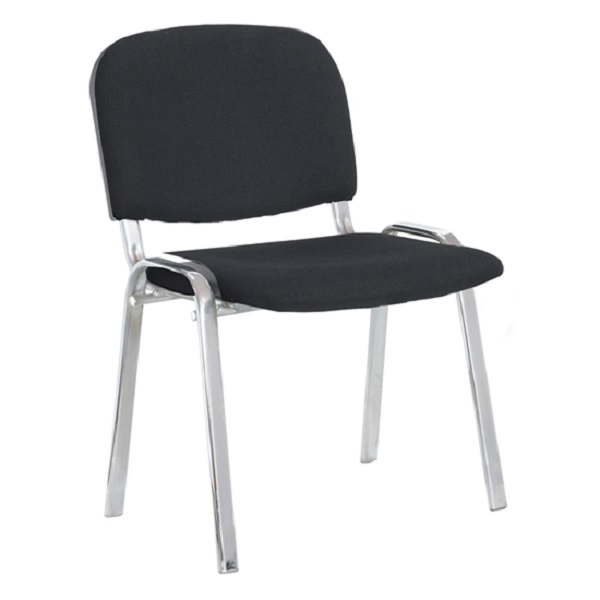 Καρεκλα Αναμονης - ZGR Καρέκλα Αναμονής Μήλος Μαύρο Υφασμα 01.0202 Καναπέδες&Καθίσματα Υποδοχής