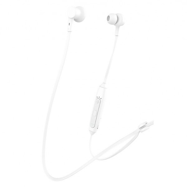 CELEBRAT bluetooth earphones A20 με μαγνήτη 10mm BT 5.0 λευκά Ακουστικά Ψείρες