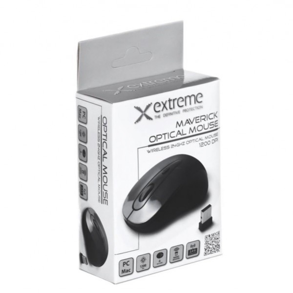 EXTREME ασύρματο ποντίκι Maverick XM104K οπτικό 1200DPI μαύρο Ποντίκια