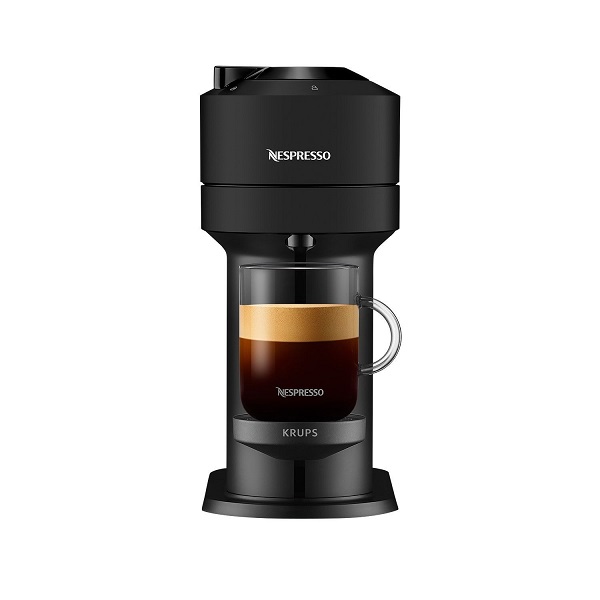 Krups Nespresso Vertuo Next Ματ Μαύρη XN910NS Μηχανές Espresso