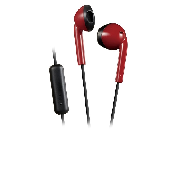 JVC Ακουστικά ψείρες Κόκκινο HAF19MRBE Ακουστικά Ψείρες