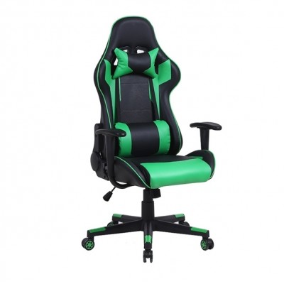 ZGR A6250 Πολυθρόνα Gaming Μαύρο/Πράσινο 01.0248