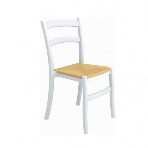 Καρεκλα - ZGR Καρέκλα Tiffany S White 20.0050 Καναπέδες-Καρέκλες-Πολυθρόνες