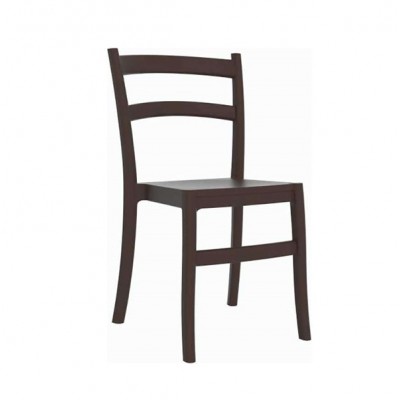 ZGR Καρέκλα Tiffany Dark Brown 20.0060