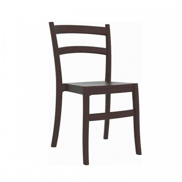 Καρεκλα - ZGR Καρέκλα Tiffany Dark Brown 20.0060 Καναπέδες-Καρέκλες-Πολυθρόνες